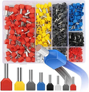 Set di uncini per avvitarci - assortimento per connessione filo - 750 pezzi