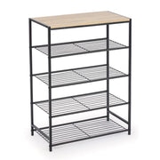 MAURY'S WOOD SCAFFALE CON 5 RIPIANI 60 X 30 X H83 CM