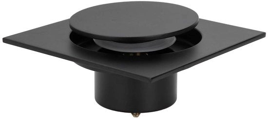 Svettatore a Vaso in Ottone 4 pollici - Doccia svuotatore - Svettatore a Vaso Filtro - Doccia svuotatore cappuccio Capello - Adatto per Bagno/Cucina - Diametro 50/75 mm
