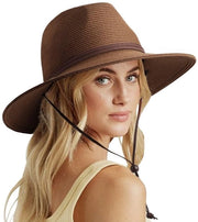 Cappello da sole per donne - Protezione UV 50+ - Larghissimo bordo - Ideale per la spiaggia - Disponibile in diverse colori
