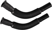 Flessa di scarico regolabile - Seringa di scarico flessibile - Balzo espandibile - 2-pack - Flessa utile - Adatta per la vasca da bagno