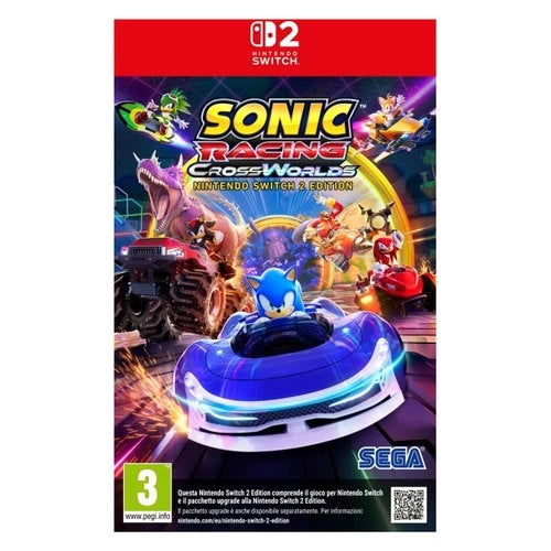 Videogioco sega 1197181 switch 2 sonic racing cross worlds