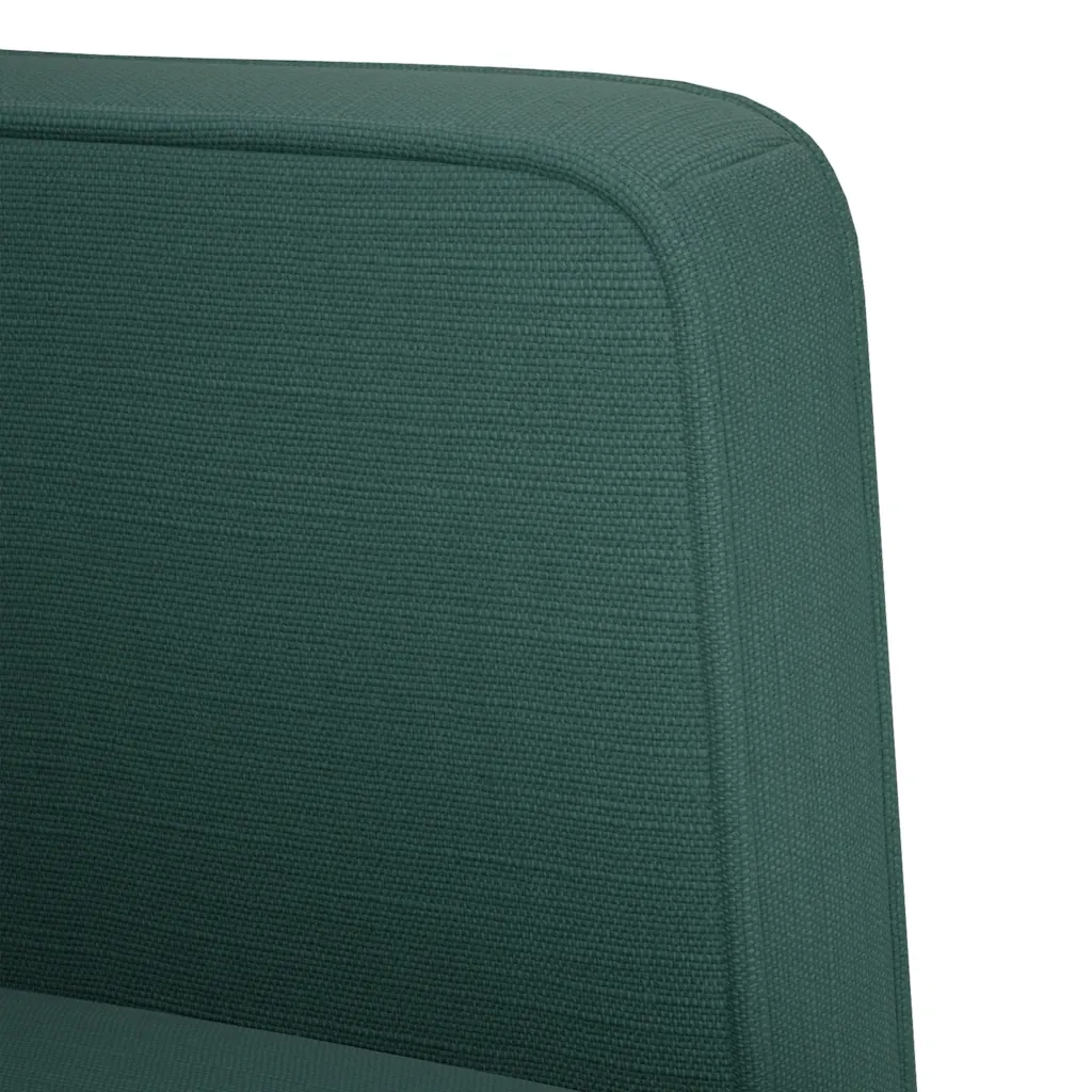 Divano Divanetto Verde Scuro 111 cm in Tessuto 4100563