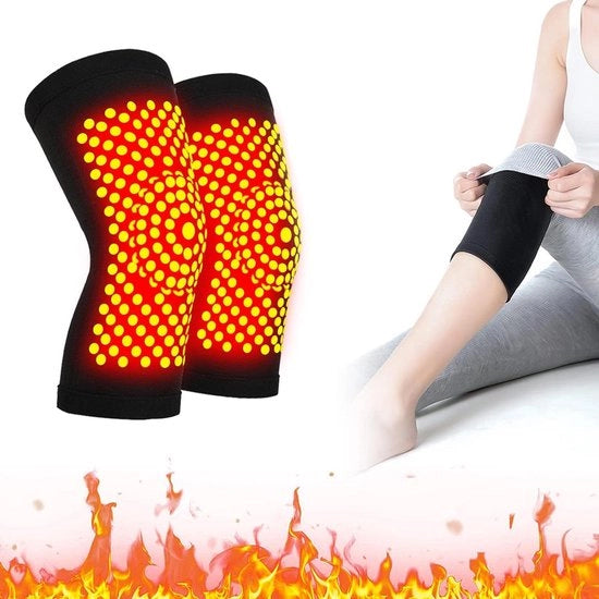 Protezioni ginocchia riscaldanti - auto riscaldanti - terapia riscaldante per lesioni ginocchia e dolori articolari