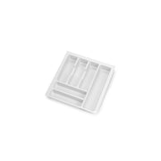 Emuca Portaposate Optima Vertex/Concept 500mm (Spalle 16mm), 450, Plastica bianca, Tecnoplastica, 1 u.