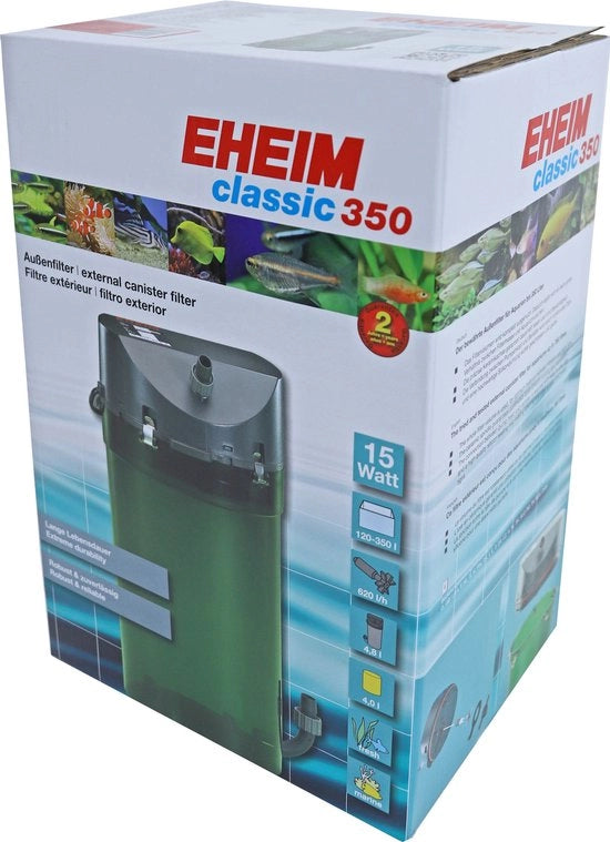 Filtro esterno per acquario di tipo classico da 350 litri