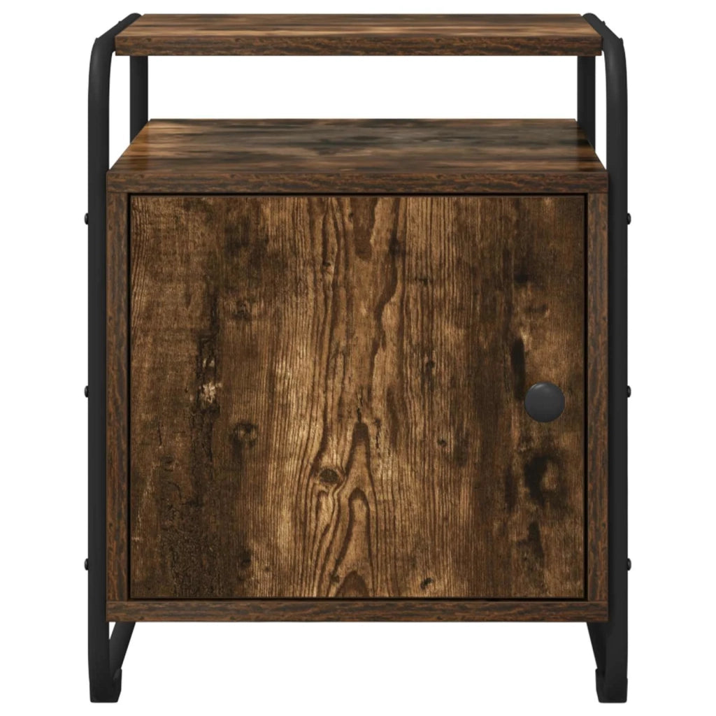 Armadio da Notte Rovere Fumo Legno ingegnerizzato 8007615