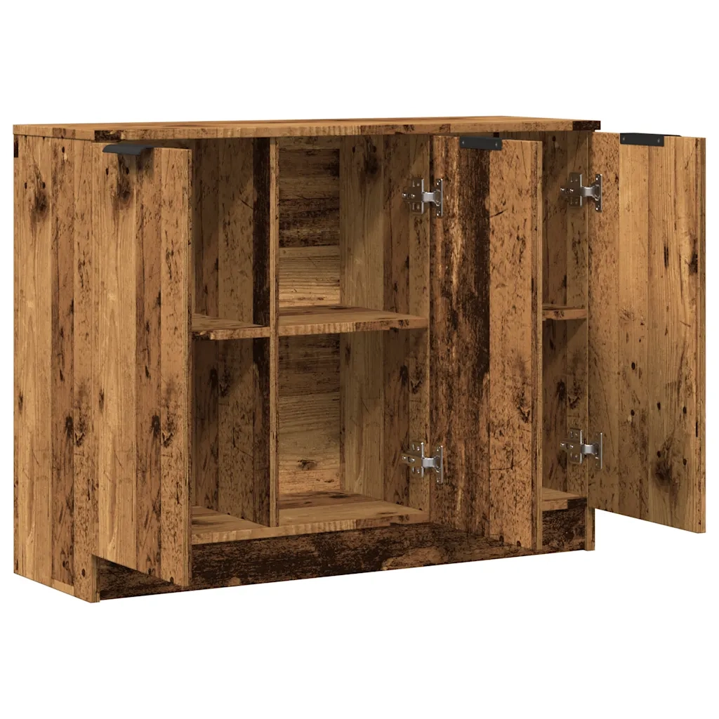 Credenza Legno Antico 90,5x30x70 cm in Truciolato 856842