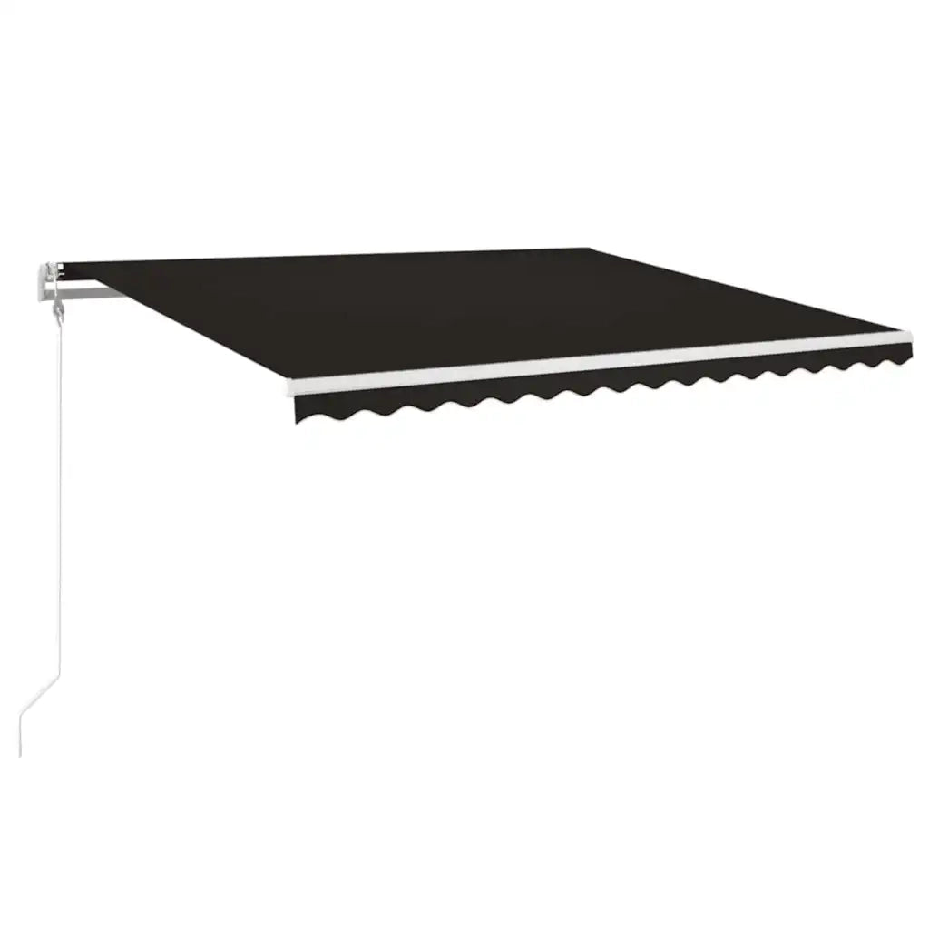 Tenda Automatica con Sensore Vento e LED 400x350 cm Antracite cod mxl 43637
