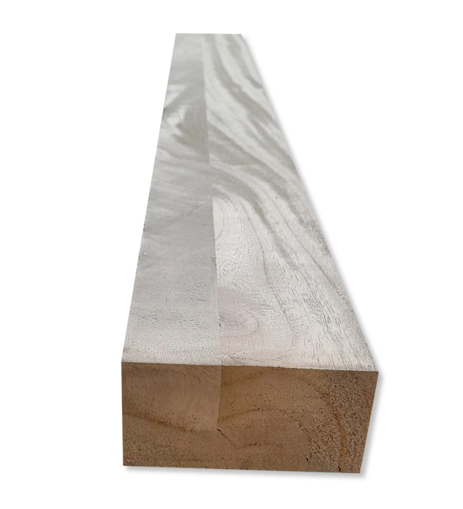 TRAVETTI In Legno Levigato 8x4cm Misura: 8x4x203 cm