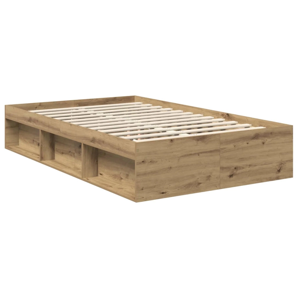 Struttura del letto-Giroletto Rovere Artigianale 120 x 190 cm 618771