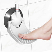 Supporto per piedi per doccia, Piedistallo per doccia, Senza perforazione, Piedistallo per doccia, Supporto per piedi con morsetto, Plastica, Piedistallo per doccia per la stanza da bagno