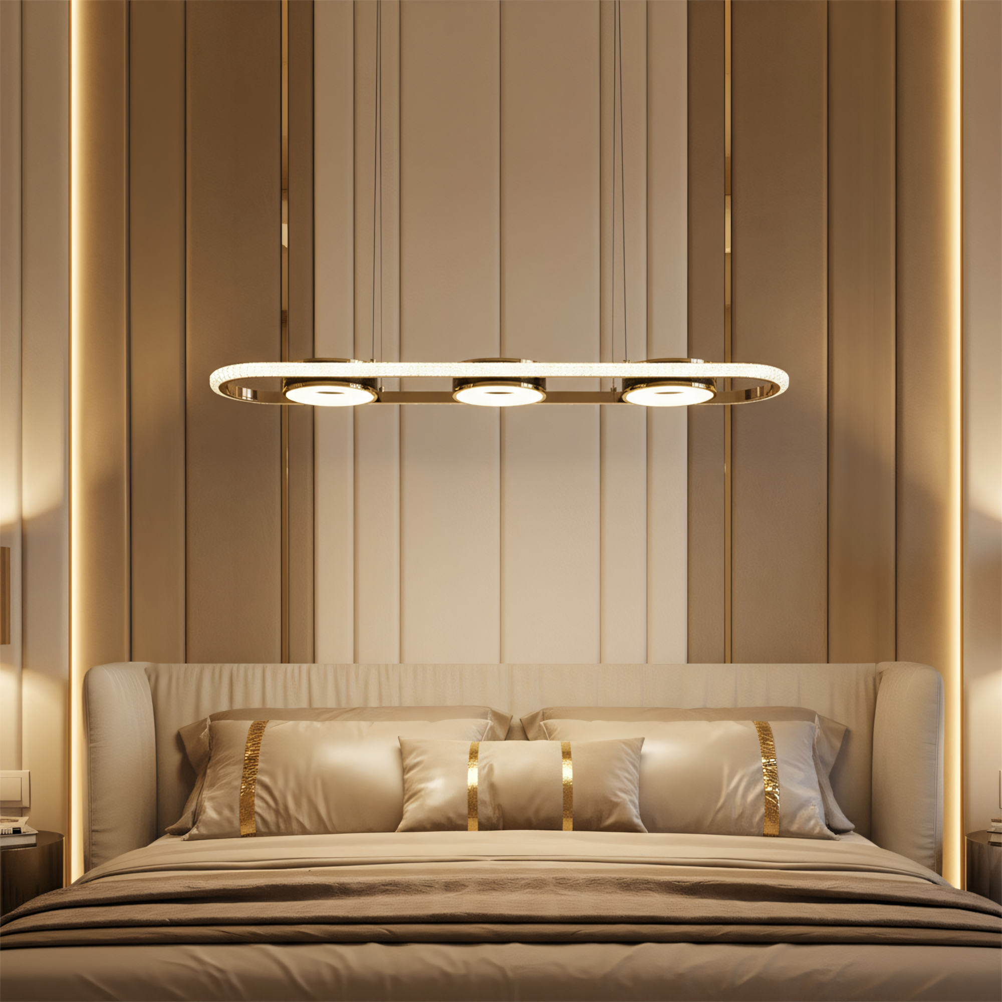 Lampada Da Soffitto G135-cp Gold