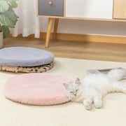 Trade Shop - Tappeto Cute Pelliccia Fluffy Vari Colori Living Stanza Da Letto Salone 90x90 Cm -