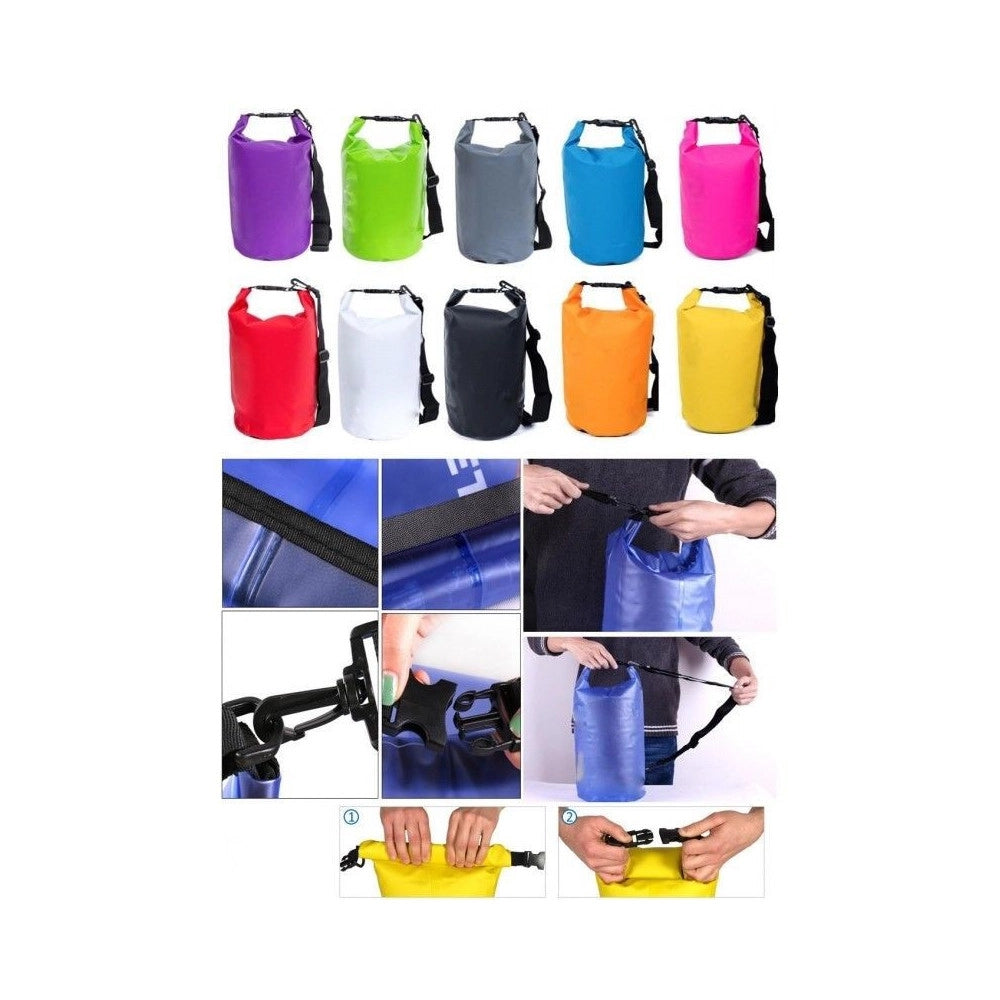 Trade Shop - Borsa Sacco Frigo Sacca Stagna Waterproof Impermeabile Mare Barca 5 Litri -