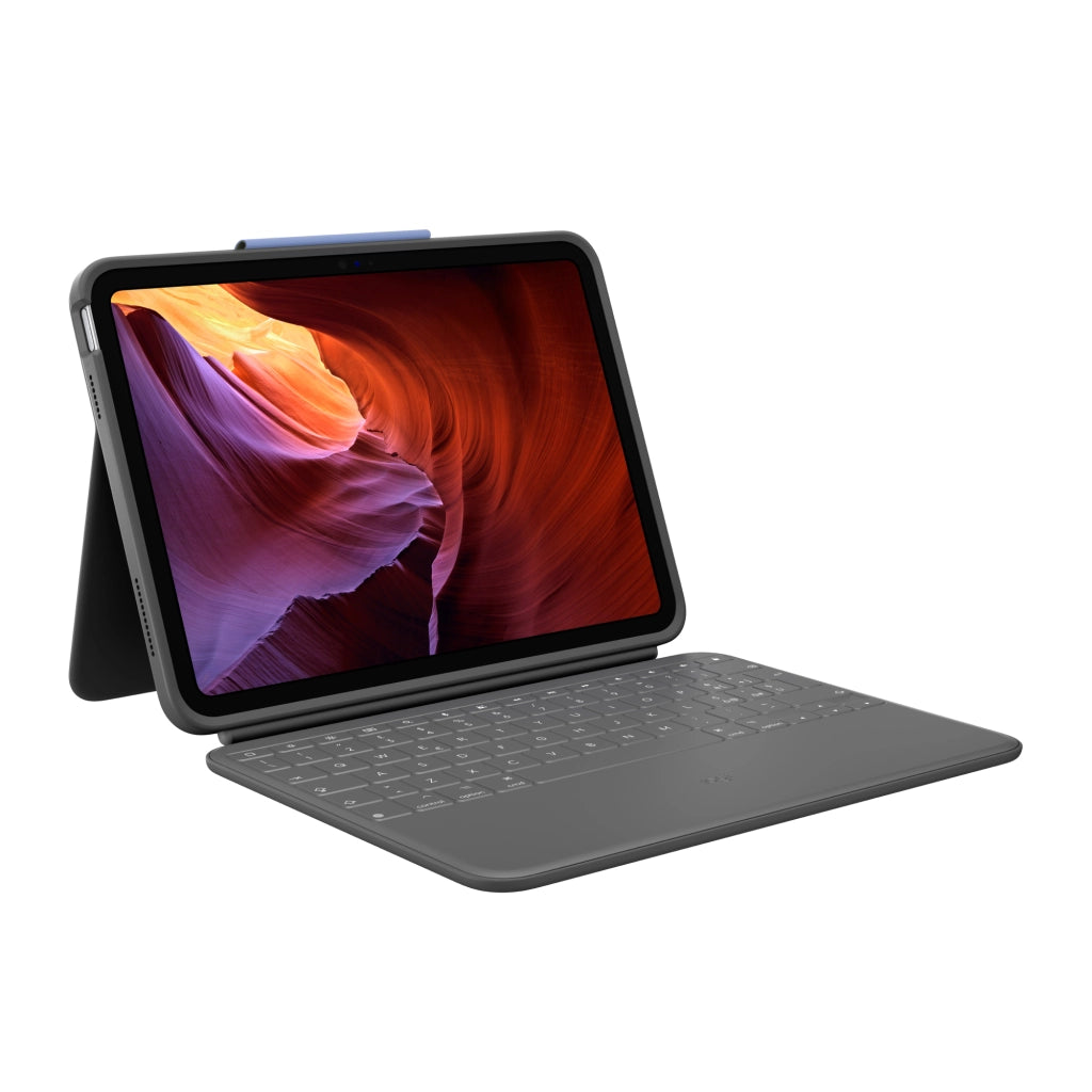 Logitech rugged folio qwerty italiano smart connector grafite - 920-011204