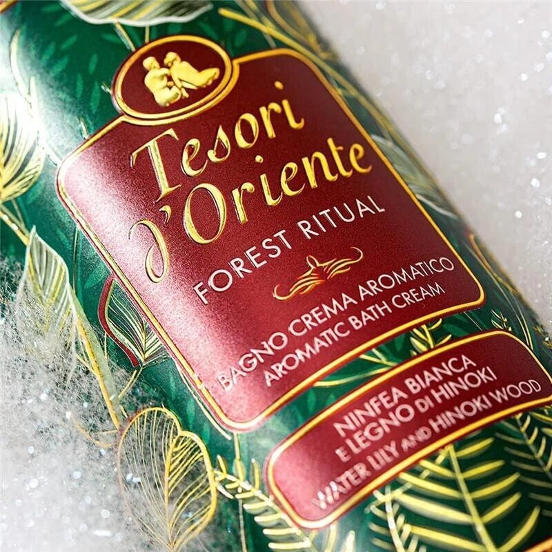 TESORI D'ORIENTE FOREST THERAPY BAGNO CREMA AROMATICO NINFEA BIANCA 500 ML