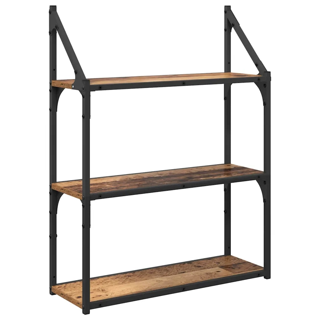 Scaffale da parete Legno vecchio 60 x 21 x 78,5 cm 882790