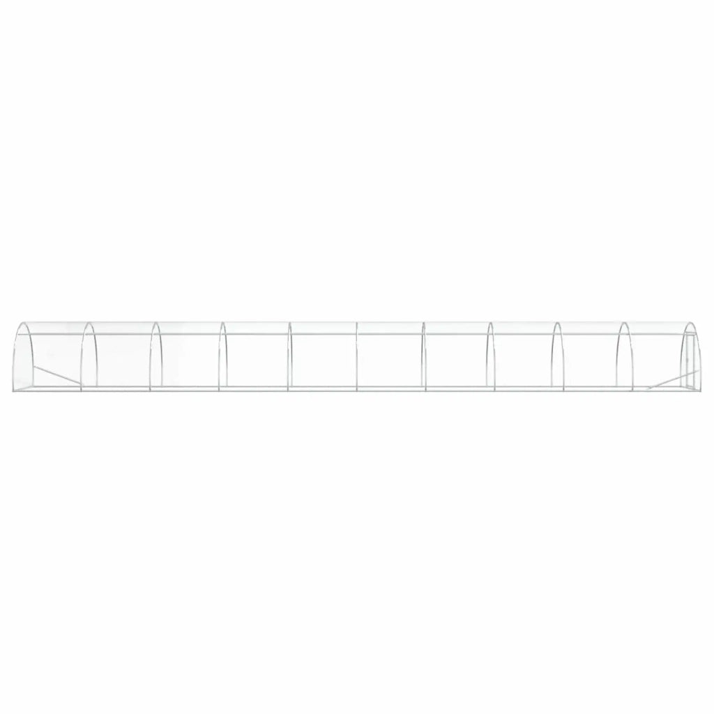 Pollaio Argento 1000 x 150 x 100 cm Acciaio zincato 3434664