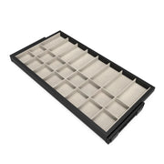 Kit di vassoio metallico e telaio a scorrimento con chiusura ammortizzata per armadio, regolabile, modulo 600 mm, Grig..