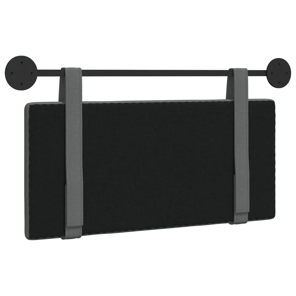 Testiera sospesa Grigio scuro Tessuto