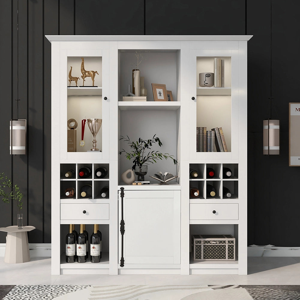 Vetrina a LED 7 colori - Xylo - Bianco