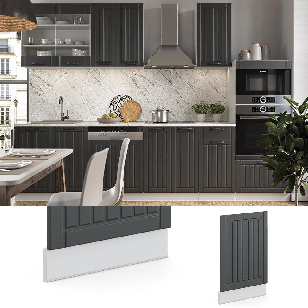 Vicco Pannello frontale Antracite casa di campagna 45 cm senza piano di lavoro
