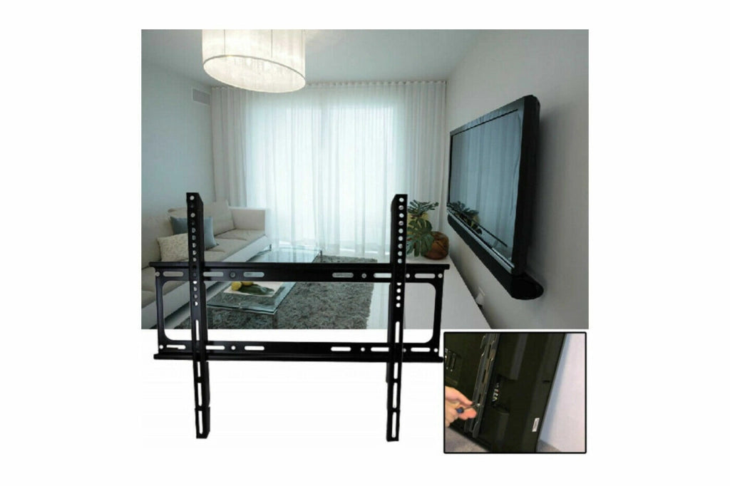 SUPPORTO STAFFA PARETE TV LCD PLASMA DA 40" a 80" pollici vesa 75KG