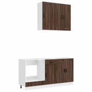 Unità Cucina PORTO 5 pcs Rovere Marrone Legno ingegnerizzato 3438282