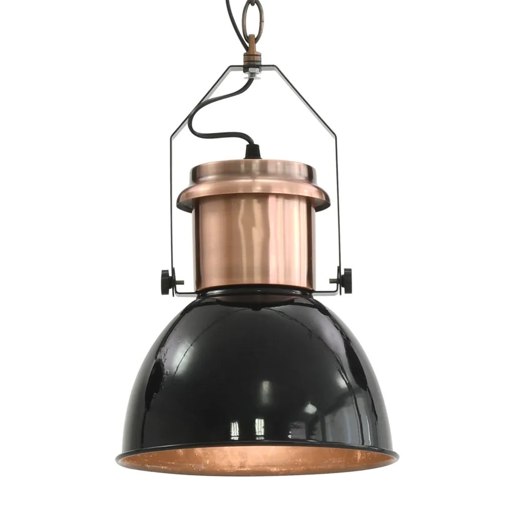 Lampade da Soffitto 2 pz Nero Tondo E27 cod mxl 69764