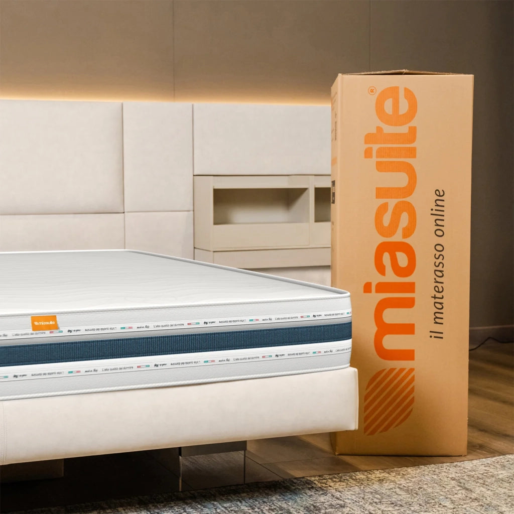 Materasso 120x200, Alto 30 cm - Una Piazza e Mezza, Memory, Sfoderabile, in Bayscent | Cabrio