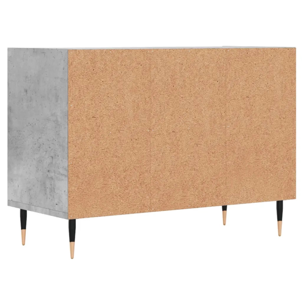 Mobile Porta TV Grigio Cemento 69,5x30x50 cm Legno Multistrato 826960