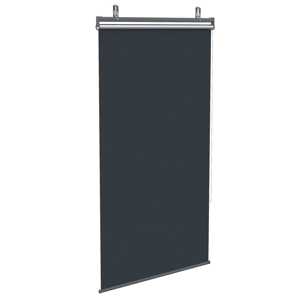 Testimone verticale 124 x 222cm paravento privacy per balcone protezione solare tenda a rullo con gancio antivento adatta anche per gazebo in poliestere
