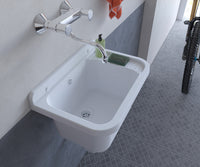 Lavatoio 50x34x21cm in Polipropilene 13,5l Forlani Wash Bianco