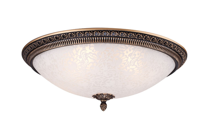 Plafoniera Ceiling & Wall in Metallo Pascal Bronzo Antique