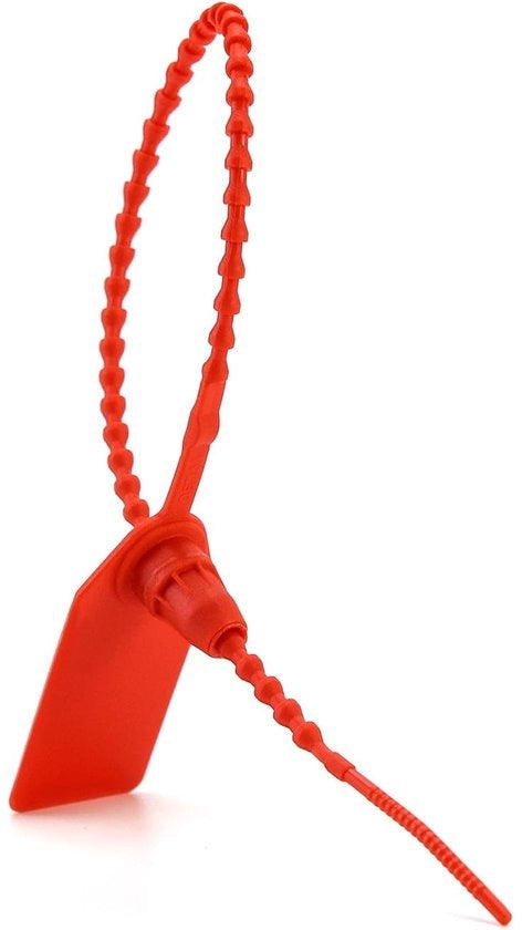 Cinture di cavo 200 pezzi - Rinnovabili - Nastro adesivo - Etichette di sicurezza - Gestione cavi - Materiale PP di alta qualità - Lunghezza 25 cm - Cinture di sicurezza