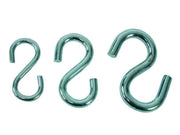 GANCI AD S PER CATENE IN ACCIAIO ZINCATO- - n°19  EE ¸ mm.4x35 - 200 pezzi