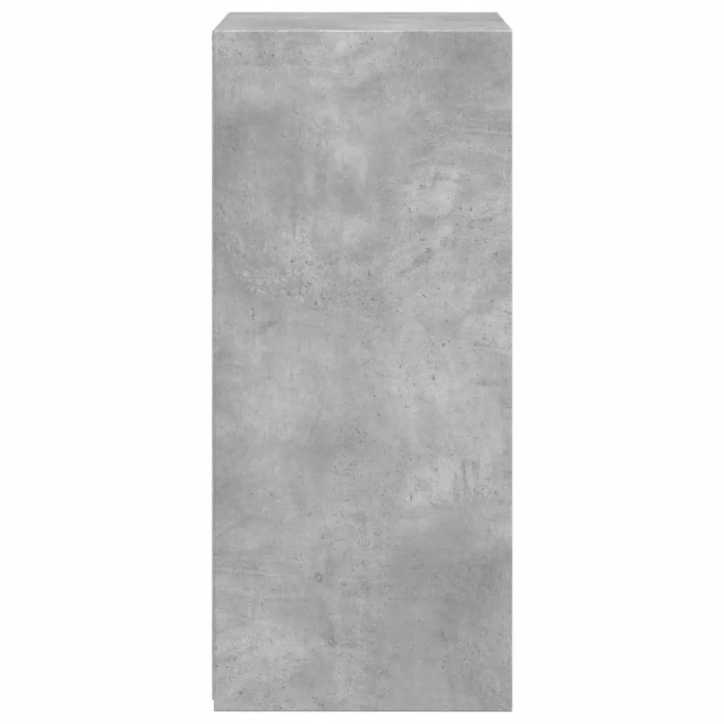 Credenza Grigio Cemento 50x41x93 cm in Legno Multistrato 846365