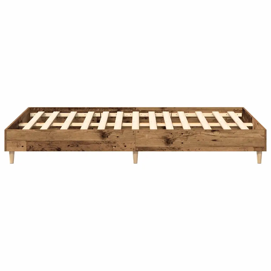 Giroletto senza Materasso Legno Antico 120x200 cm in Truciolato 861037