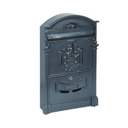 CASSETTA POSTALE IDEAL STAR IN ALLUMINIO cm 255x85x405h - Grigia - IDEAL STAR