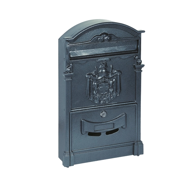 CASSETTA POSTALE IDEAL STAR IN ALLUMINIO cm 255x85x405h - Grigia - IDEAL STAR