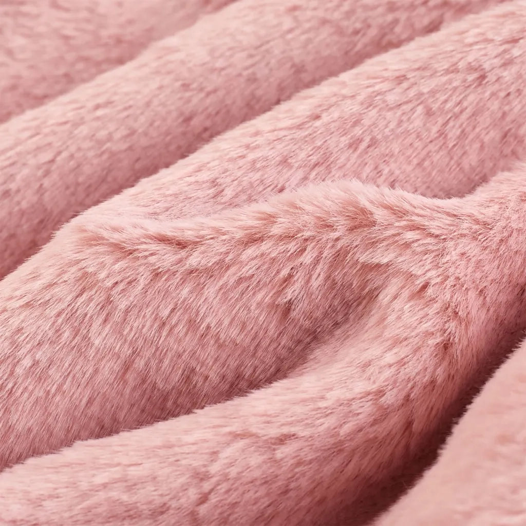 Cappotto per Bambini in Pelliccia Sintetica Rosa 116 CFW4408106