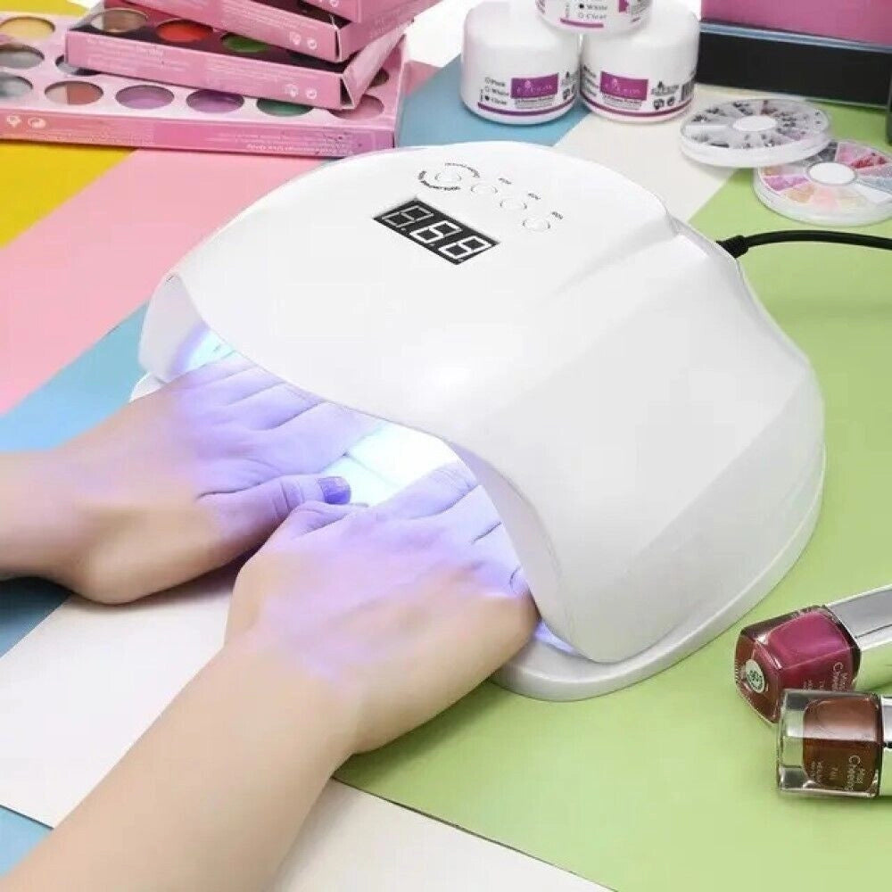 Trade Shop - Lampada Uv Led 68w 36led Fornetto Per Ricostruzione Unghie Gel Nail Art Tx-8486 -