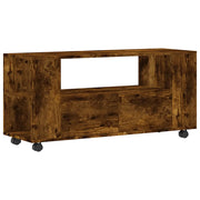 Mobile TV | Armadietto TV | Mobile Porta TV Rovere Fumo 102x34,5x43 cm in Legno Multistrato