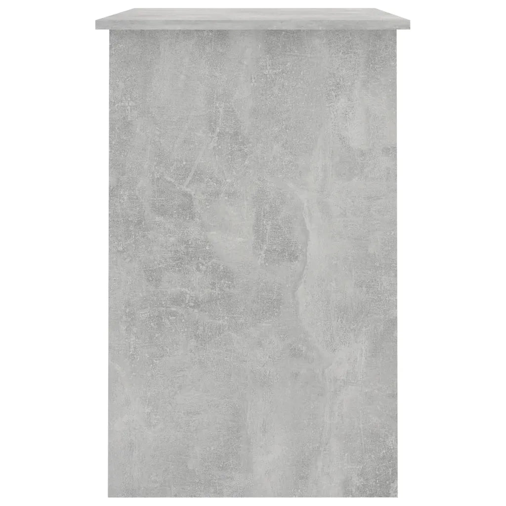 Scrivania-Scrivanie per ufficio e studio-Scrittoio Grigio Cemento 100x50x76 cm in Legno Multistrato 673502