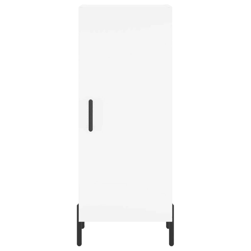 Credenza Bianca 34,5x34x180 cm in Legno Multistrato 3200137