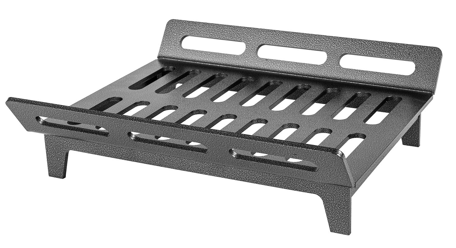 Braciere a Lamiera 50x36x11,7 cm in Ferro Grigio Martellato