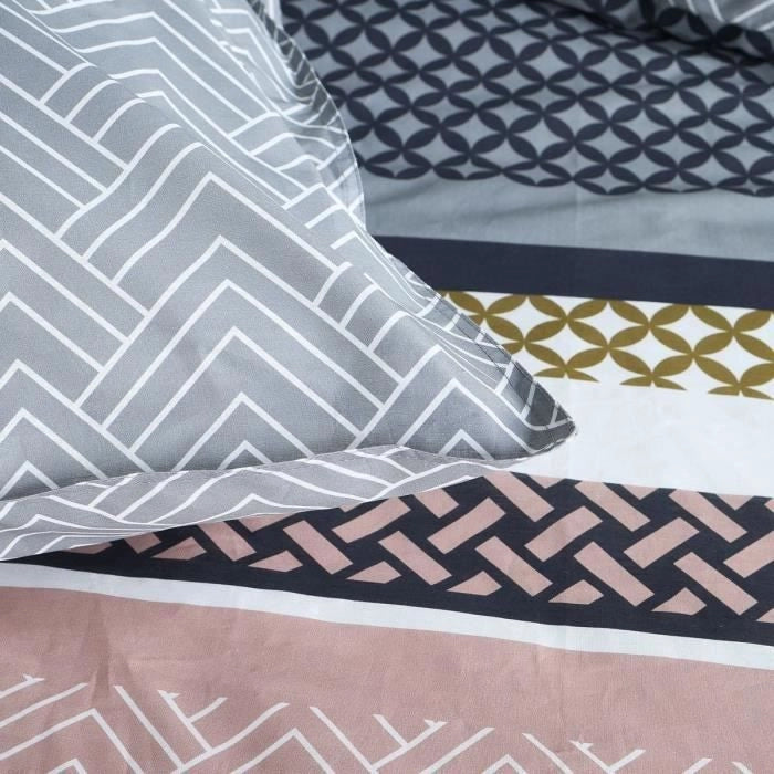 Completo letto matrimoniale - TODAY - Sunshine 15.9 - 220 x 240 cm - 100% Cotone stampato