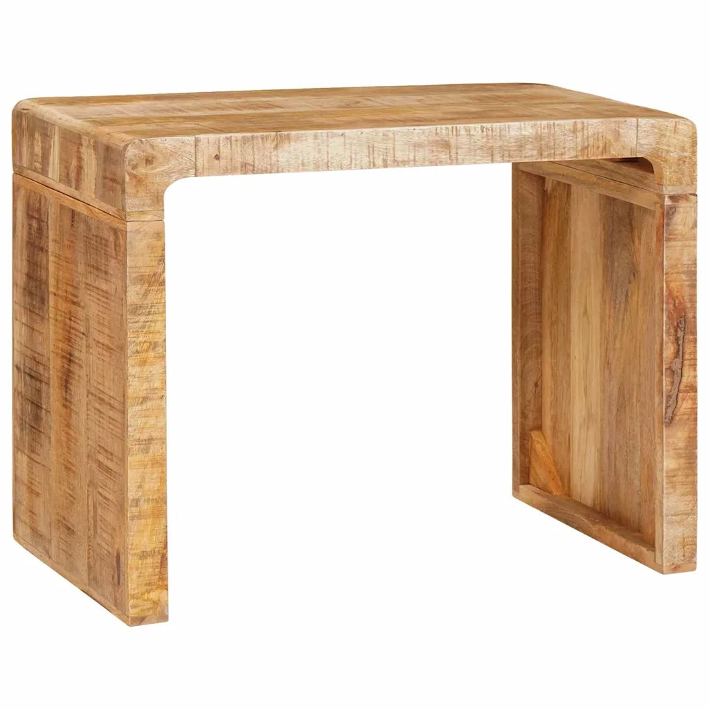 vidaXL Tavolino Marrone 60 x 35 x 45 cm legno massello di mango