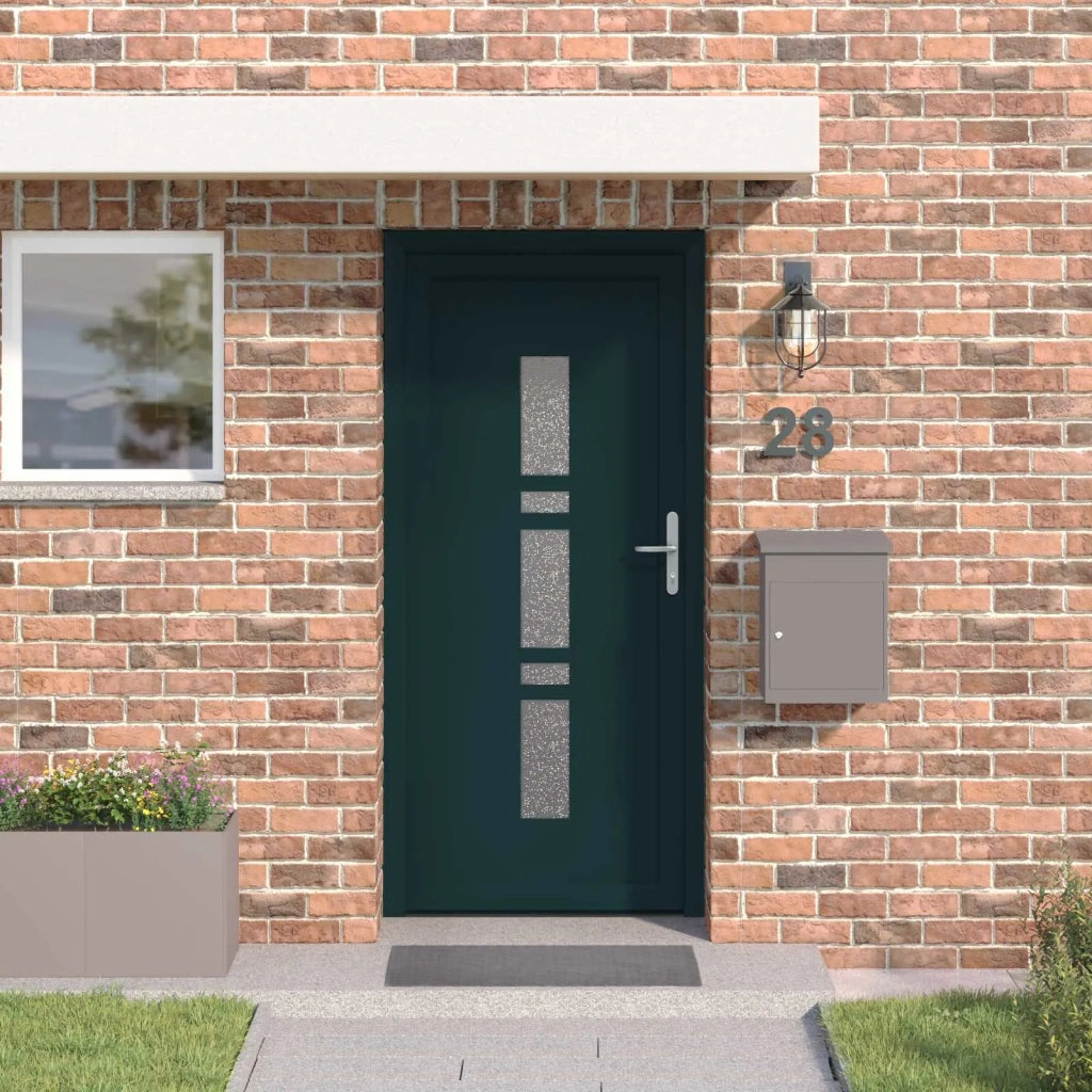 Porta Frontale Antracite 98 x 208 cm PVC 3445741